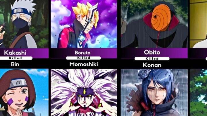 Who Killed Whom In Naruto And Boruto