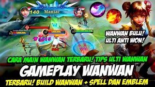 CARA ULTI WANWAN + CARA MAIN WANWAN LOMPAT ❗ TUTORIAL WANWAN & GAMEPLAY WANWAN ❗ BUILD WANWAN