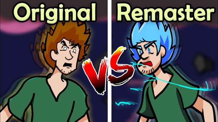 Shaggy Original Vs. Shaggy Remastered [FNF MOD Showcase/Hard] - Friday Night Funkin'