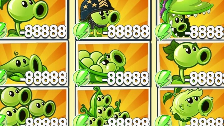 PvZ 2 Challenge - How many plants can defeat a Dark Age Zombie team with five ultimates?