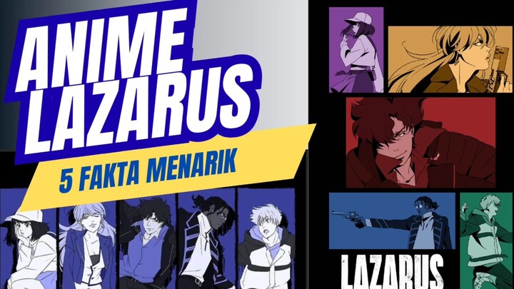 5 Fakta menarik Anime Lazarus, penulis dari anime samurai champo