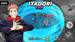 YUJI ITADORI in Mobile Legends 😲 MLBB x JUJUTSU KAISEN