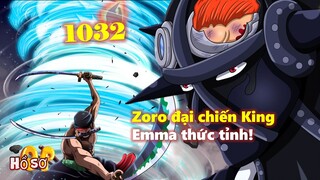 [Soi OP 1032]. Zoro đại chiến King - Emma thức tỉnh! #VideoHayNhất