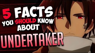 Undertaker Facts // 86 EIGHTY-SIX