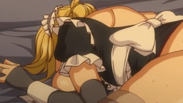 nyuru Tante cosplay maid🥵😋😍