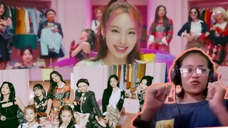 MOOMOO ONCE Reacting to Twice The Feels Mv