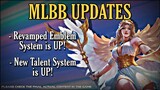 MLBB Updates : Upcoming Revamped System !