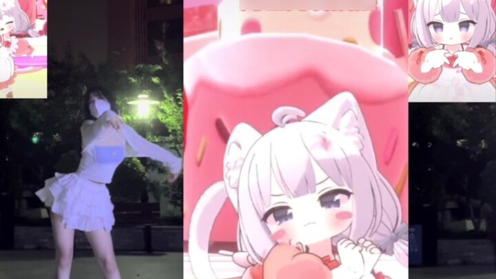 Follow the cat girl and shake!