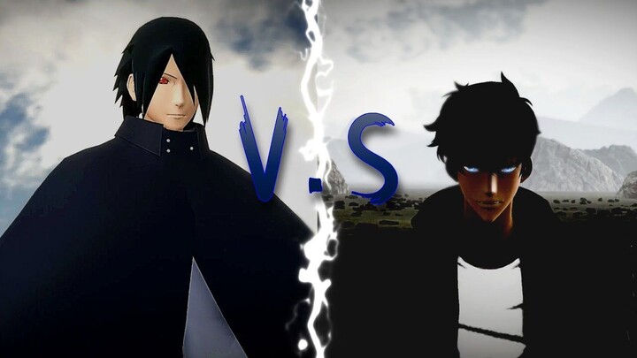 Sasuke vs Sung Jin-Woo _ Epic  Fight [4K_Full HD] _ Naruto x Solo Leveling(2K_HD