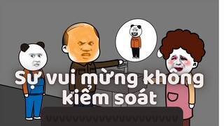 GẤU HÀI HƯỚC: Sự vui mừng không kiểm soát #gauhaihuoc