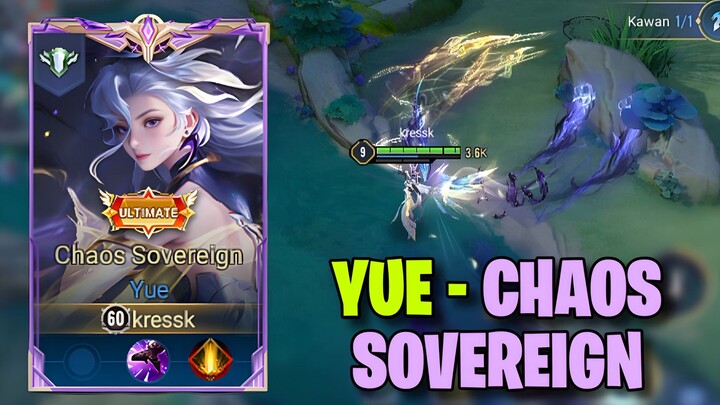 REVIEW SKIN YUE "CHAOS SOVEREIGN" skinnya pinjem tapi hehe :)