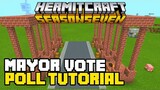 MAYOR VOTE POLL TUTORIAL!! Hermitcraft 7 #Hermitcraft