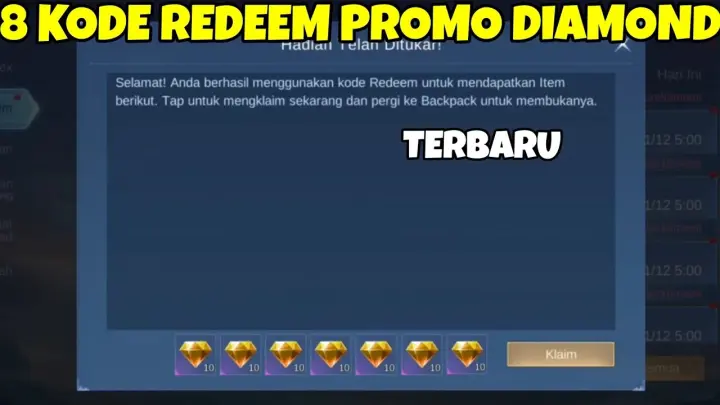 Redeem promotion