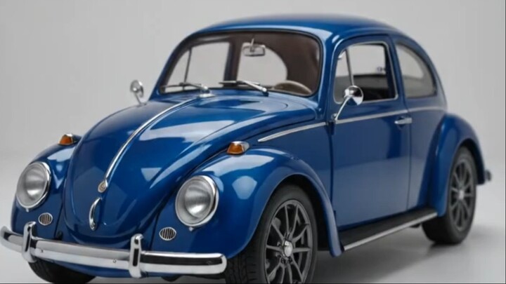 Não acredito nesse nível de detalhe do Fusca Azul 😱🔥 #fusca #diecast #satisfying