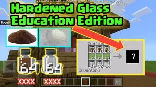 Hardened Glass in Minecraft Education Edition