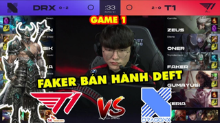 [LCK 2022] Highlight T1 vs DRX game 1_ Faker cầm Tryndamere bán hành Deft