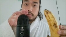ASMR BANANA (EATING SOUNDS, HANDS SOUNDS & MOUTH SOUNDS)
