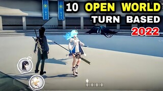 Top 10 TURN BASED RPG OPEN WORLD games for Android iOS 2022 • Best 10 Open World Turn based Android