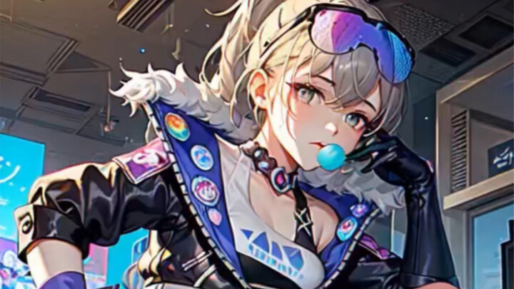 [Honkai Impact: Tinh Quyền Thiết Đạo] Bạc Lang – Vẽ tranh AI