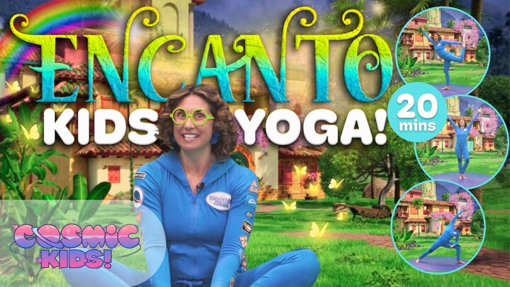 Encanto 🦋✨🌈 A Cosmic Kids Yoga Adventure!