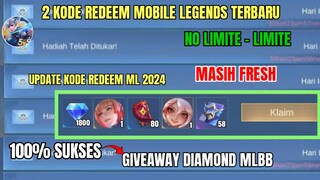 BURUAN! 2 KODE REDEEM ML TERBARU KODE REDEEM MOBILE LEGENDS HARI INI UPDATE APRIL 2024