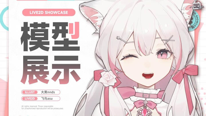 任务是拿下你！超绝可爱小猫娘~【Live2d模型展示】