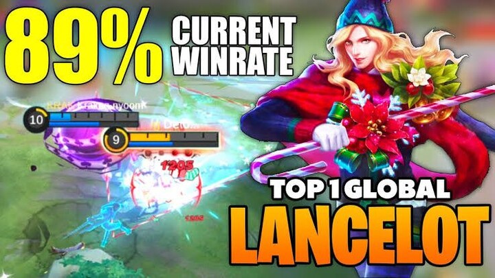 Top Global Lancelot + lagu sad auto meniac🔥🔥