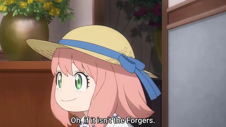 ครอบครัว Forger กำลังออกไปพิพิธภัณฑ์สัตว์น้ำ