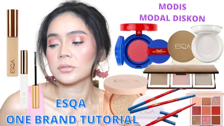 TAHAN MINYAK 16Jam | ESQA ONE BRAND TUTORIAL | PAKE PRODUK YANG MODIS (modal diskon)
