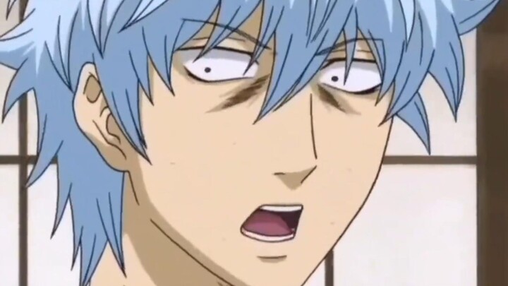 Friend: “I’ll just wash my face and head out,” but only Gintoki took it seriously.