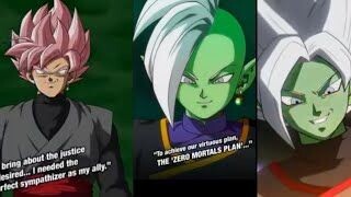 NEW GOKU BLACK + ZAMASU SUPER ATTACKS DBZ Dokkan Battle