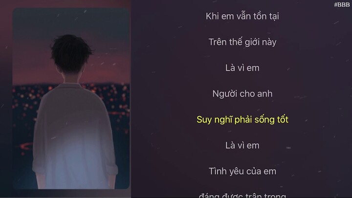 Nếu Em Còn Tồn Tại - Trịnh Đình Quang - LyRics