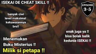 Menemukan buku misterius milik si PETAPA !!