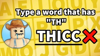 ROBLOX WORD BOMB