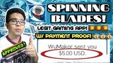 SPINNING BLADES REVIEW! | PAANO KUMITA NG [$5 USD] WHILE PLAYING WITH PAYMENT PROOF! | Marky Vlogs