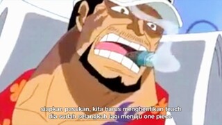 SAMPAI MERINDING! Reaksi Akainu Ketika Trafalgar Law Kalah Dari Kurohige - review one piece