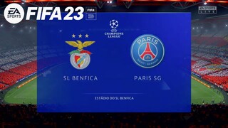 FIFA 23 - Benfica vs PSG @Estádio da Luz | UEFA Champions League  22/23 #uefachampionsleague#psg