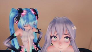 [MMD]Saat Luo Tianyi dan Yan He terjebak di dalam lift