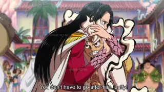 Luffy's Reaction to Discovering Hancock Was Attacked - One Piece