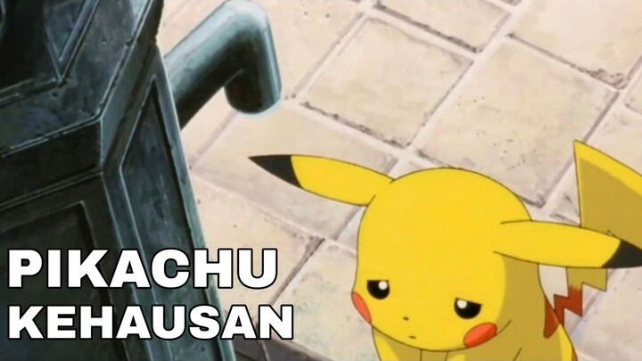Pikachu kalau lagi haus lucu juga ya