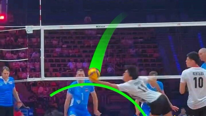 How good is the Japanese men's volleyball team's defense? Let's feel it in a super long round ball