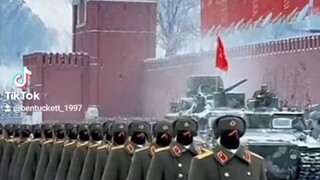 Soviet Penguin Army Military Parade (1980s TV Style) - Sora