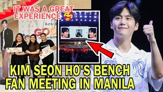 KIM SEON HO'S BENCH FAN MEETING IN MANILA, PHILIPPINES.