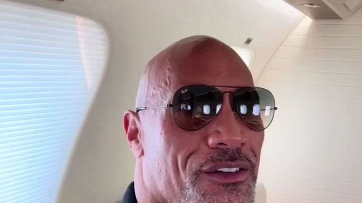 [Dwayne "The Rock" Johnson] A Little Surprise on Cheat Day