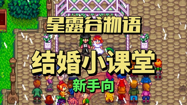 [Stardew Valley] Beginner's Guide to Dating and Marriage