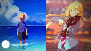 naruto and you lie in April