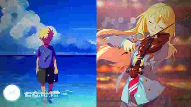 naruto and you lie in April