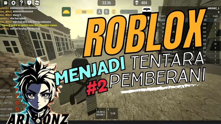 Roblox-Centaura "Menjadi Tentara Pemberani" PART 2