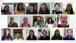WATCH: Alumni of UST Pharmacy Glee Club sing ‘Paraiso’ for coronavirus frontliners