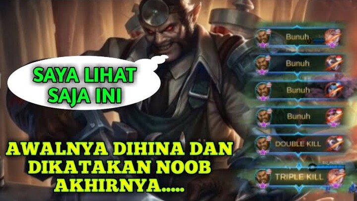Awalnya dihina-hina dan dikatakan noob , akhirnya....